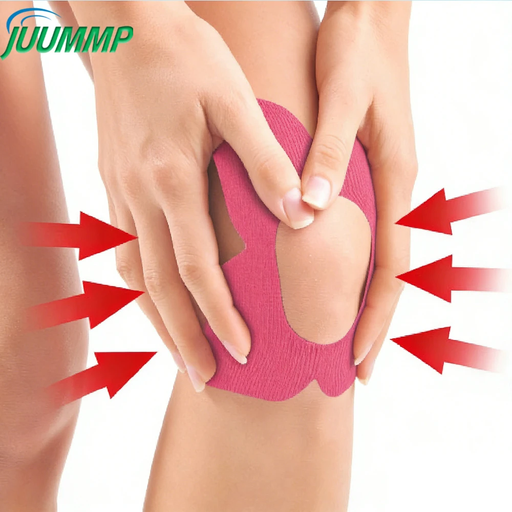 Sports Taping Precut - 10Pcs Set Pre-Cut Knee Kinesiology Tape
