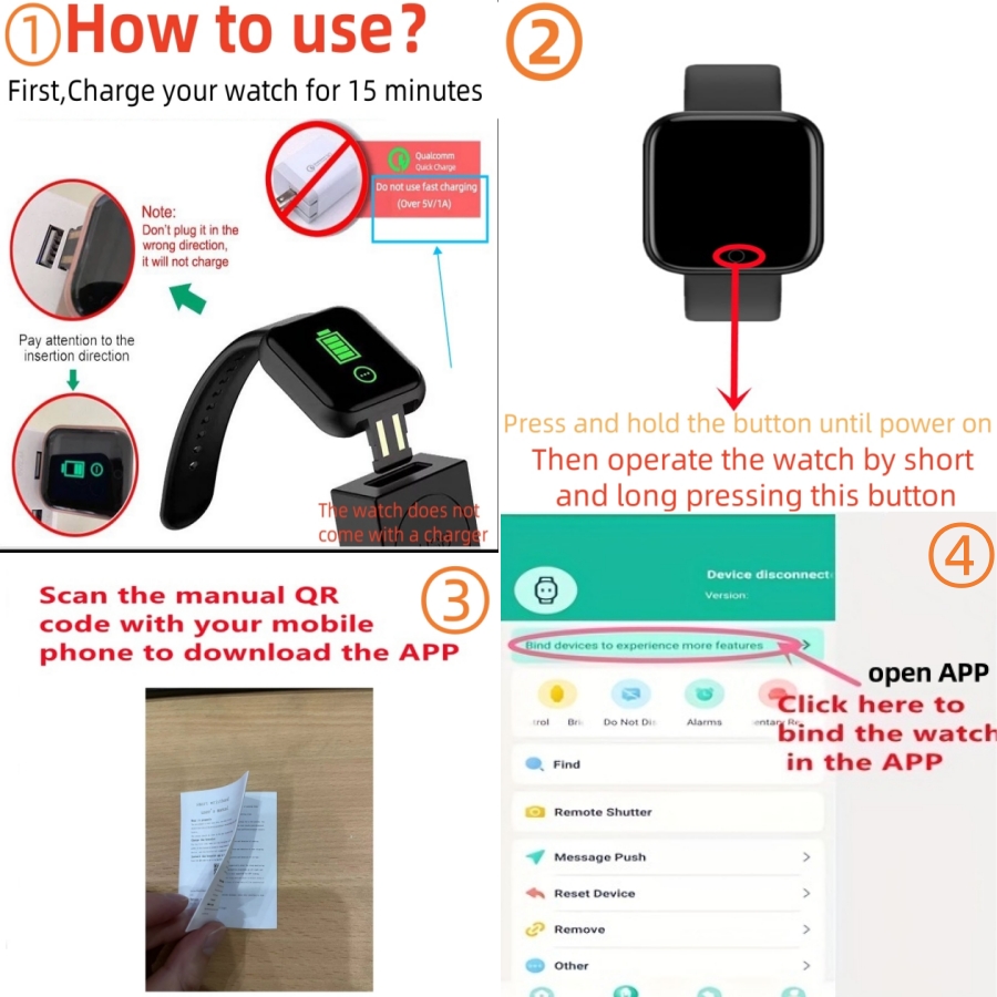 Men Smart Watches Color Screen - Health Wellness Bracelet 评论和价格