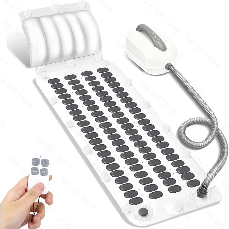 Portable Electric Bubble Spa M - Bamboo Bath Mat 评论和价格