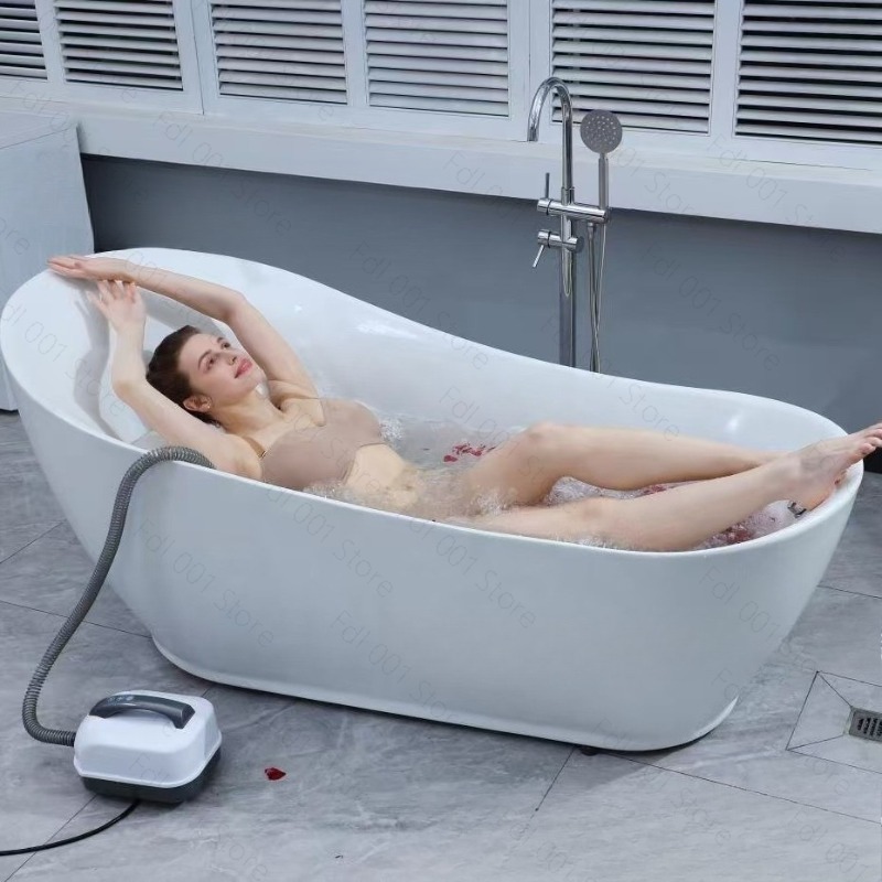 Portable Electric Bubble Spa M - Bamboo Bath Mat 评论和价格