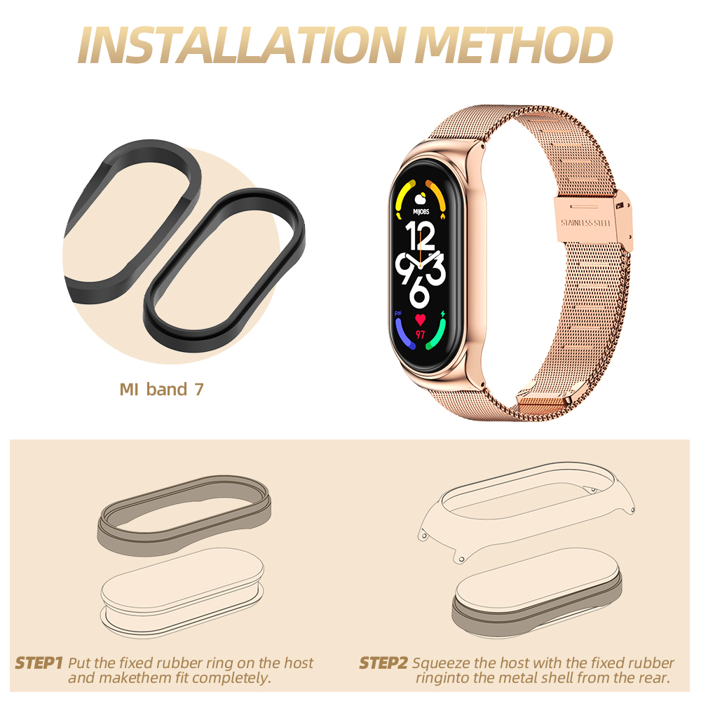 Strap For Mi Band 11 10 9 8 7  - Health Wellness Bracelet 评论和价格